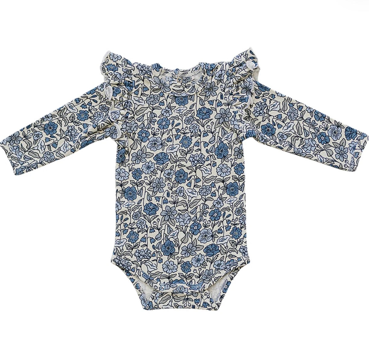 Bluebell Ruffle Sleeve Bodysuit