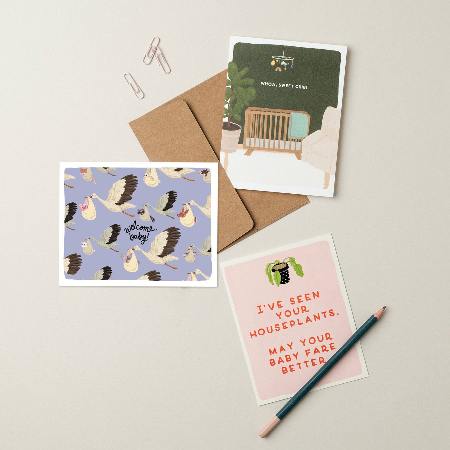 Whoa Sweet Crib | Funny Baby Shower New Baby Card