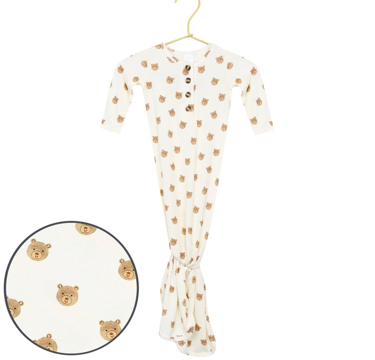 Teddy Knotted Gown