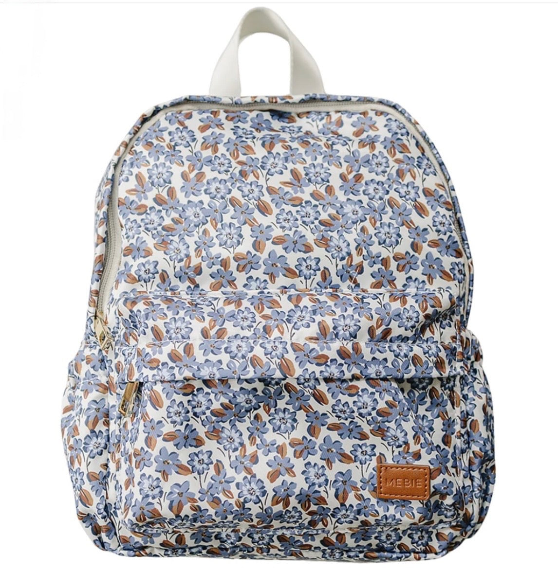Cottage Blue Floral Mini Backpack