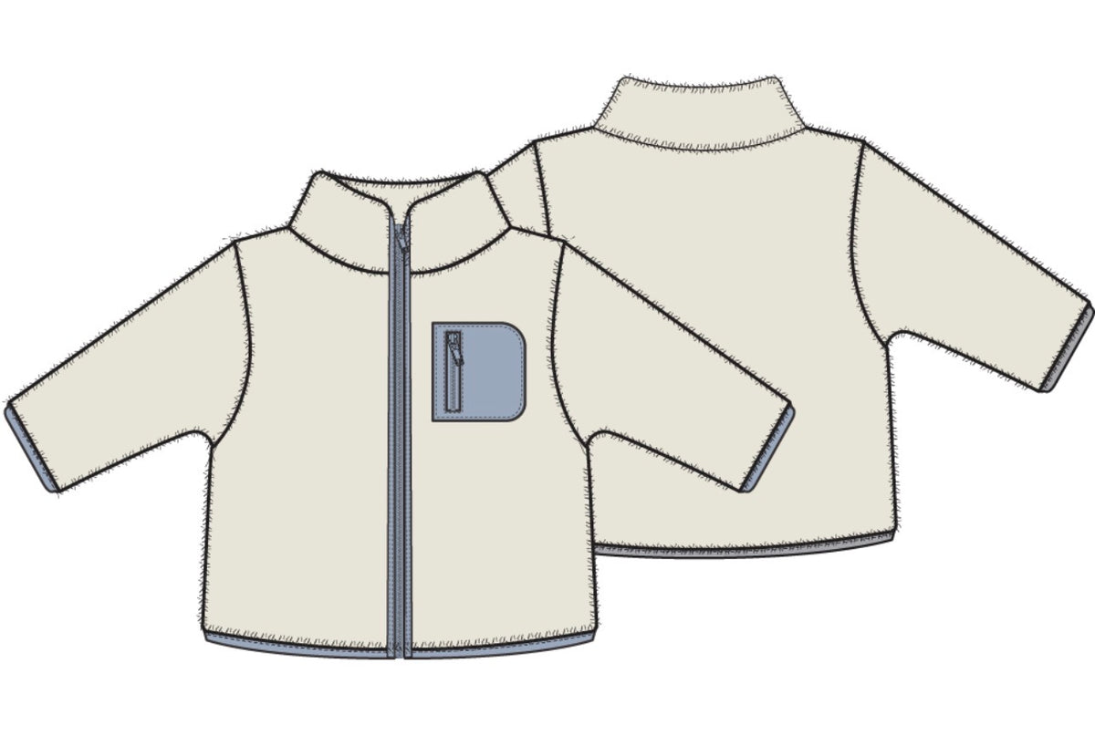 Sherpa Zip Jacket with Lining