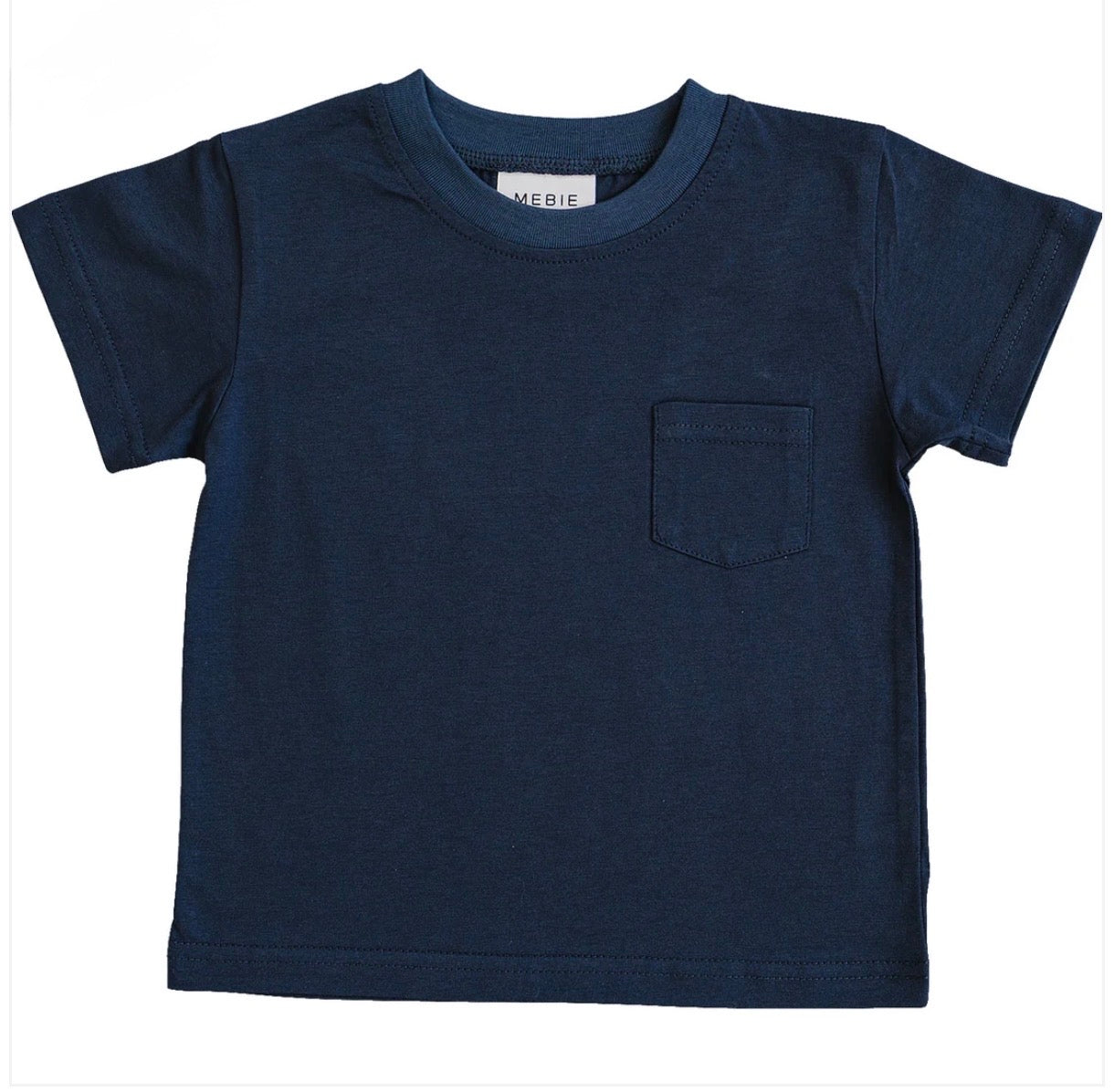 Navy Pocket Tee
