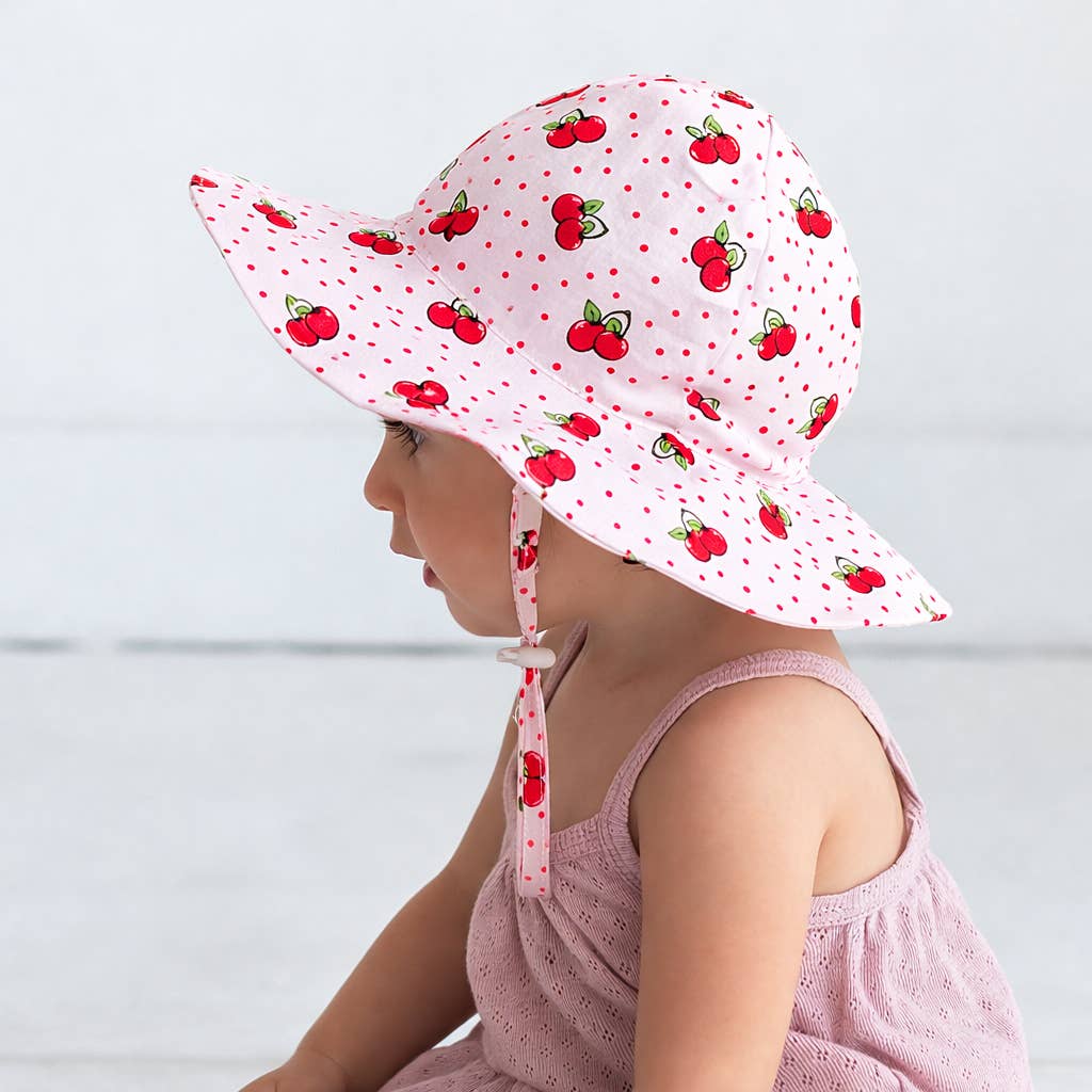 Cherry Sunhat UPF 50+ with Adjustable Breakaway Strap