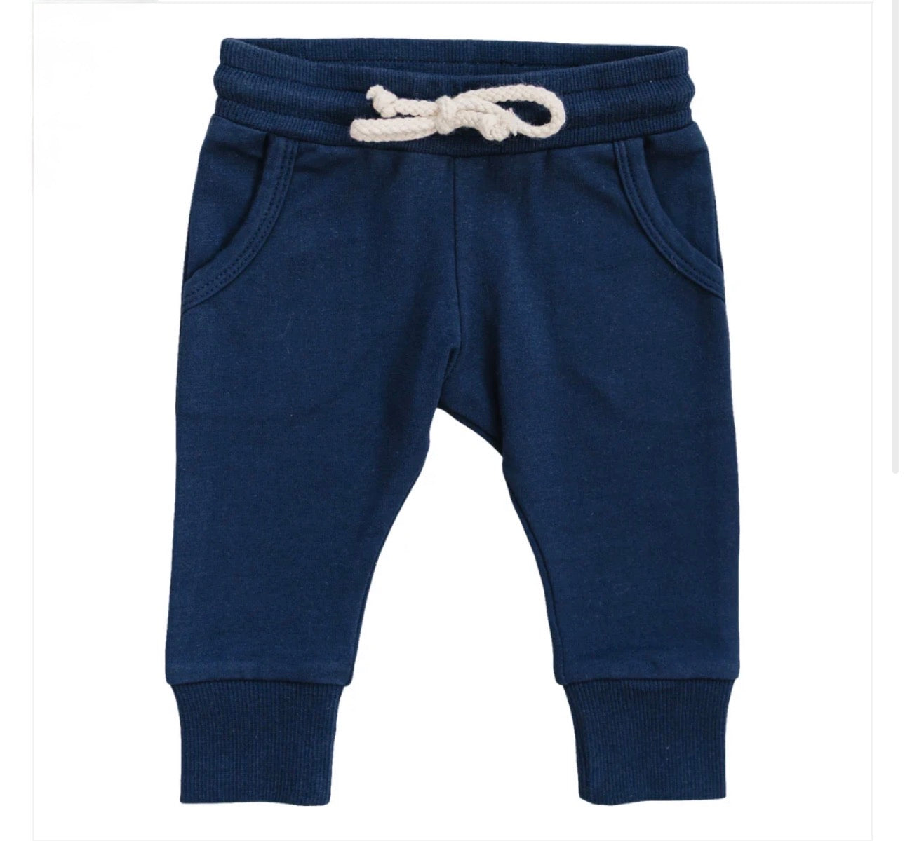 Navy Pocket Joggers