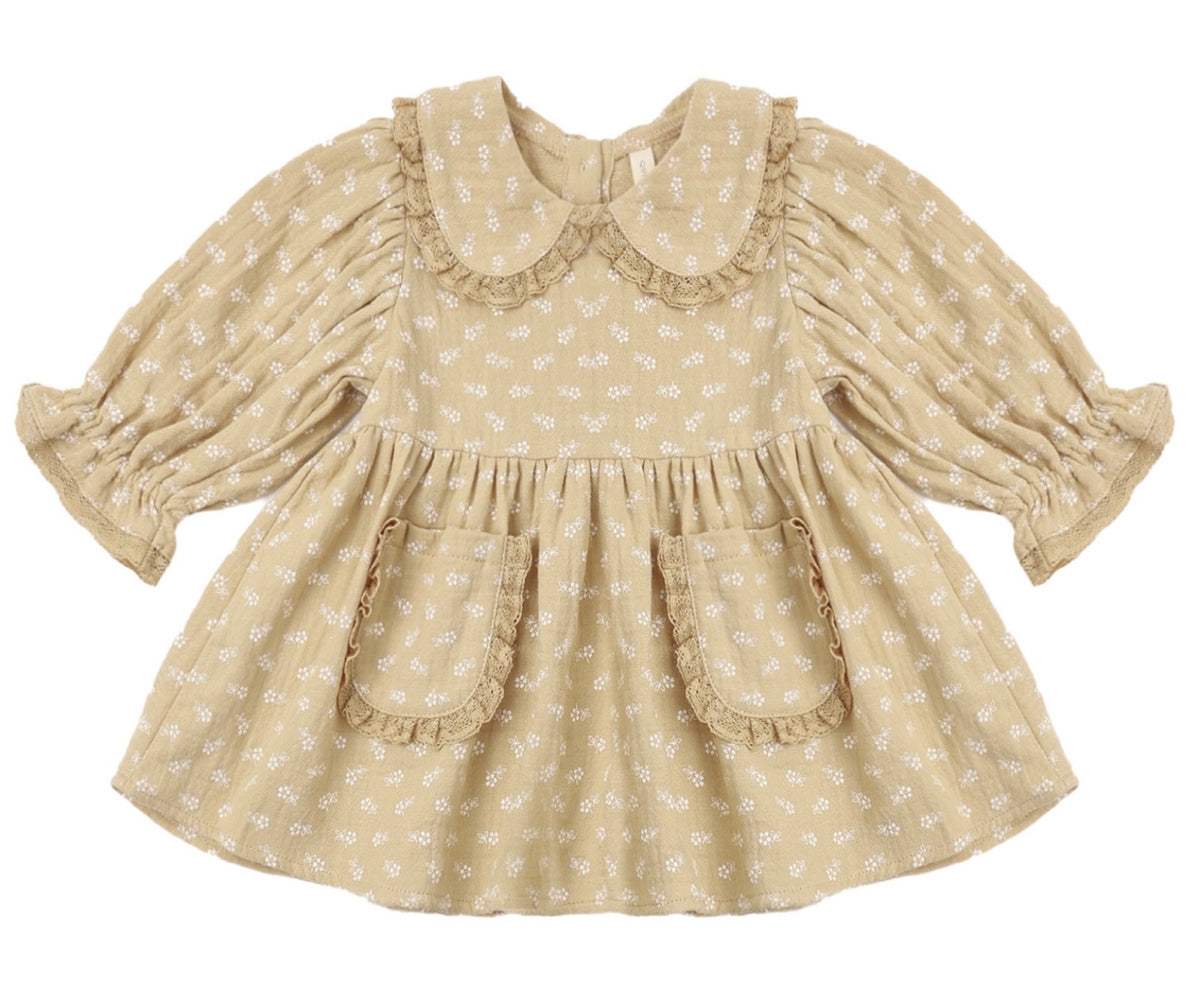 Marisol Dress Butterscotch Floral
