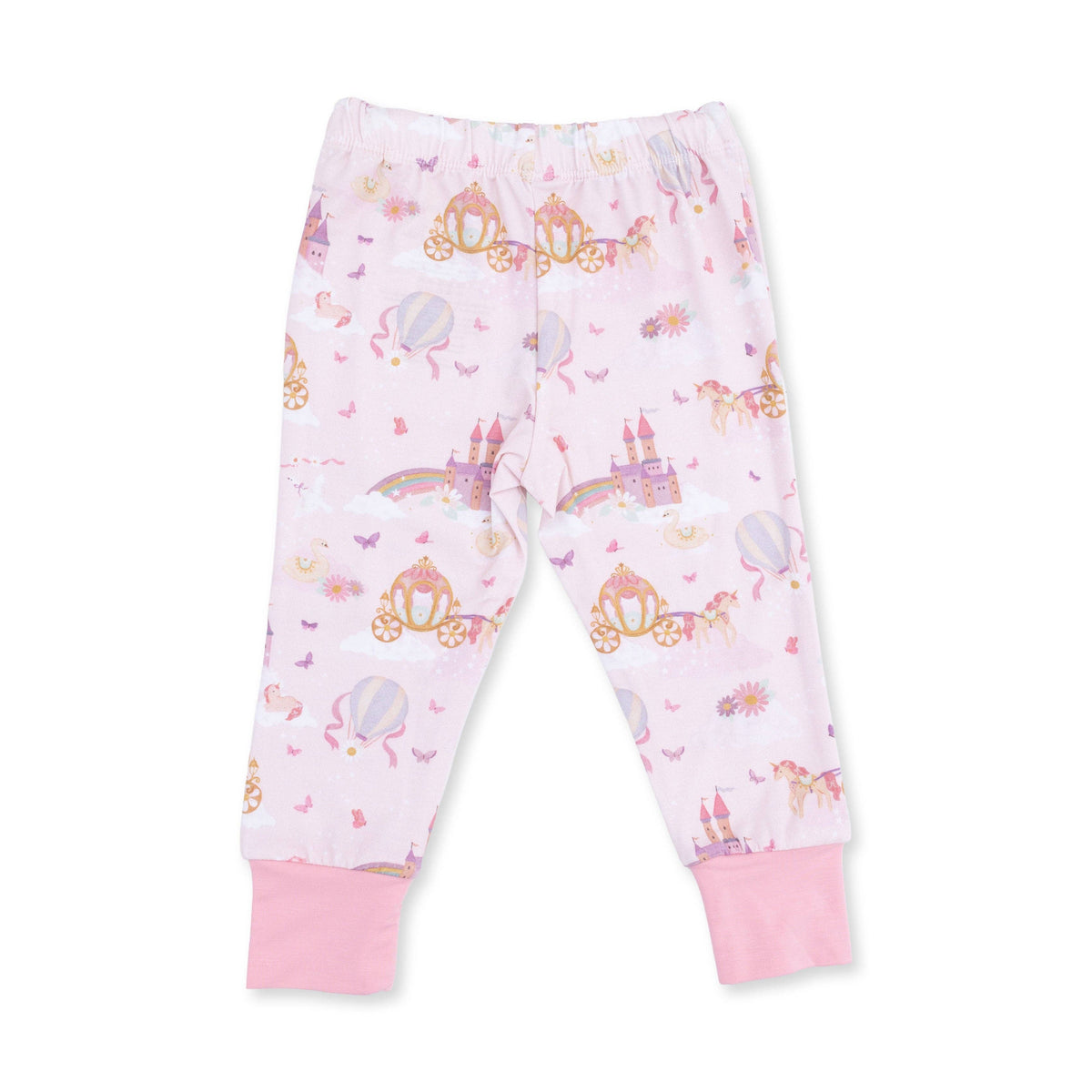 Princess Unicorns and Castle - Long Sleeve Loungewear Set