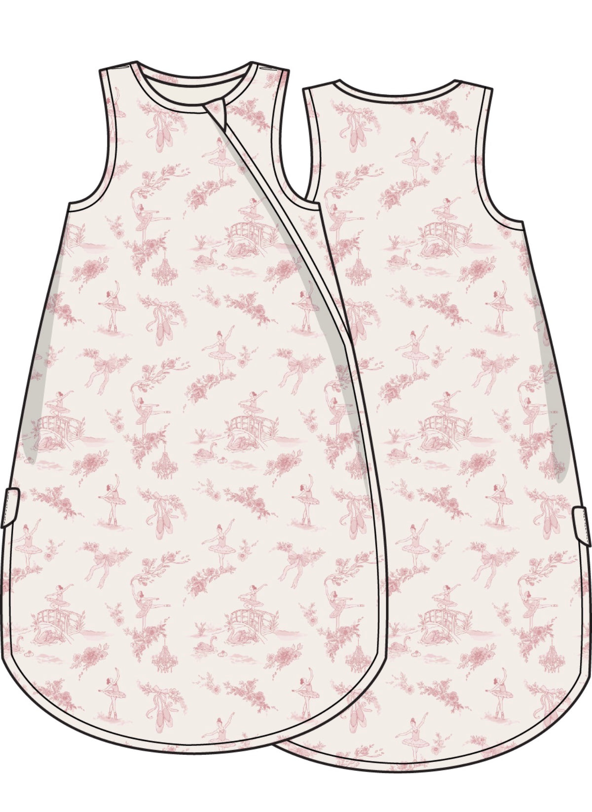 Ballet Toile Sleep Bag