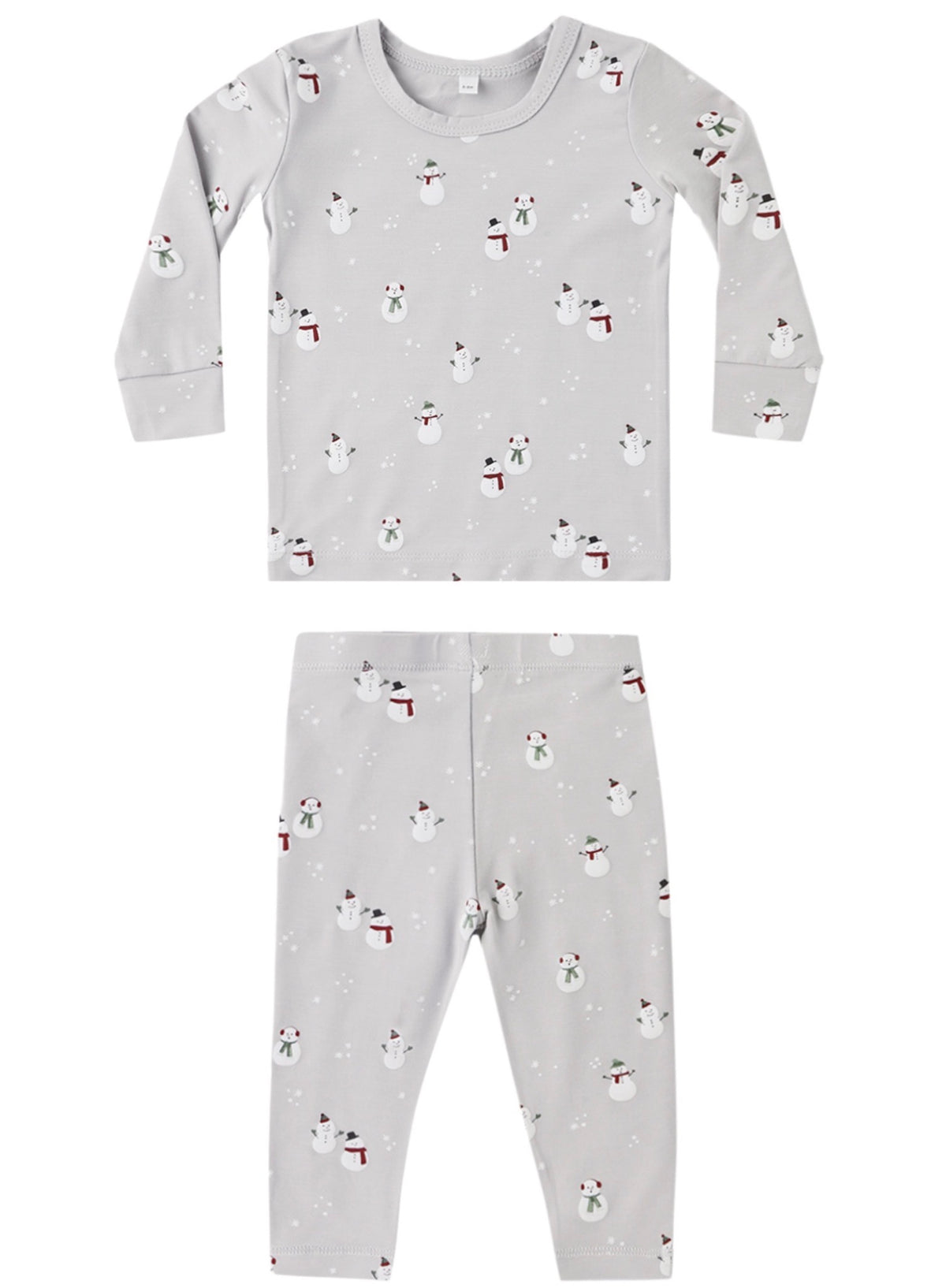 Bamboo Pajama Set Snowman