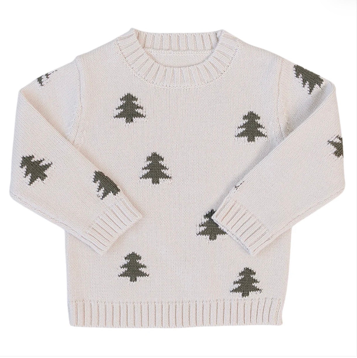 Pine Tree Knit Sweater