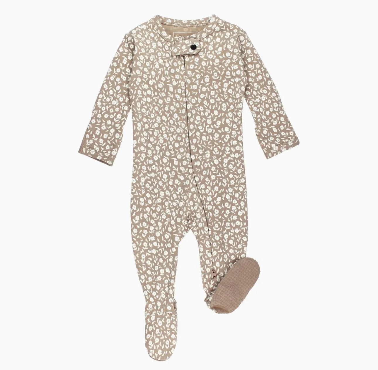 Organic 2-Way Zipper Footie