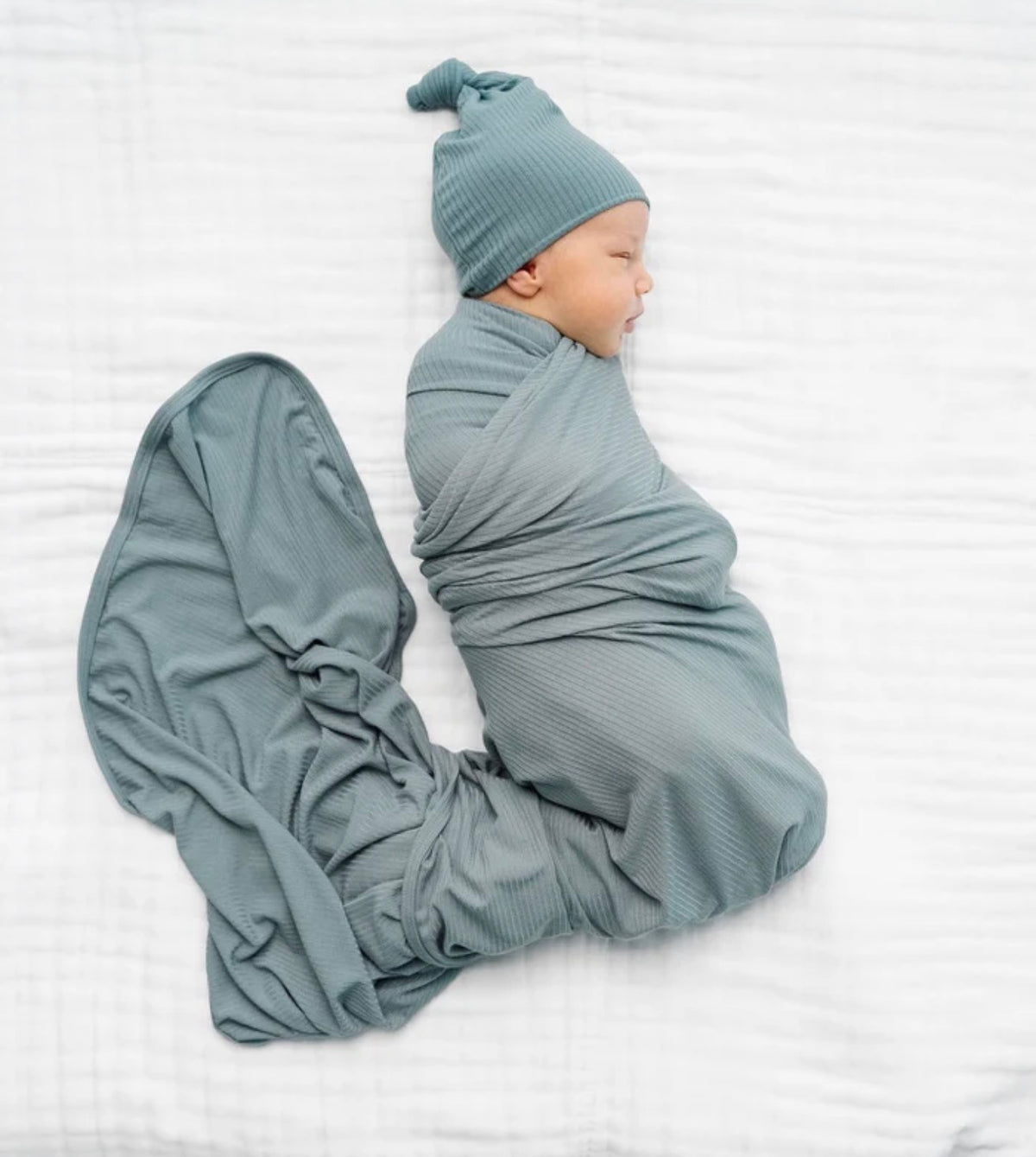 Ford Ribbed Swaddle Blanket