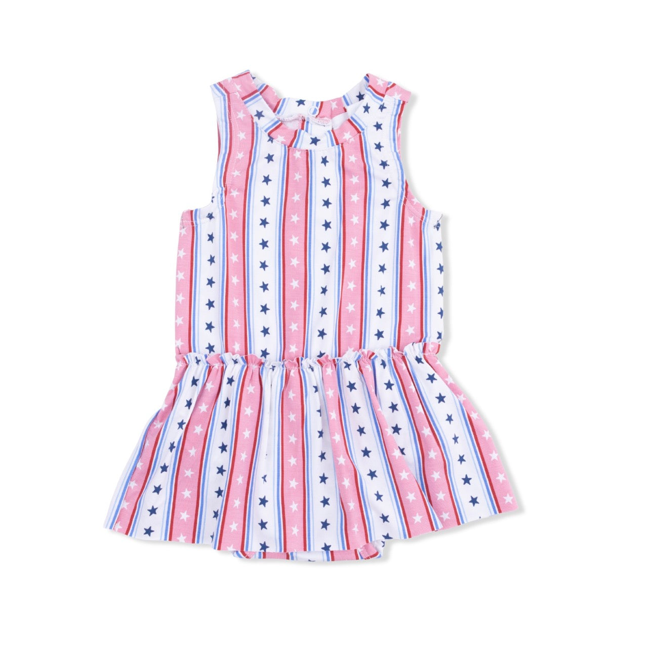 Stars and Stripes - Bodysuit with Skirt