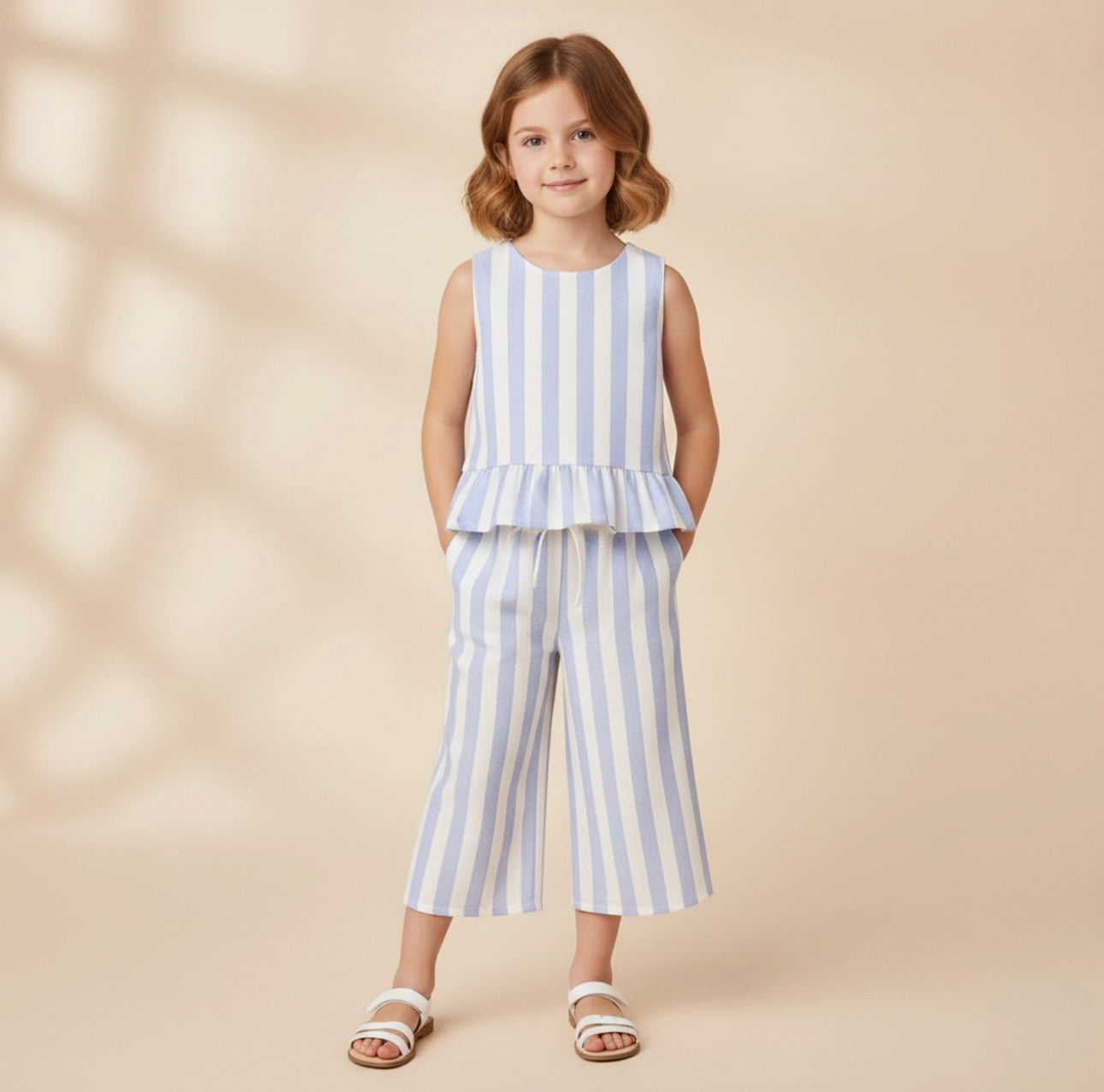 Ruffle Top and Pant Set
