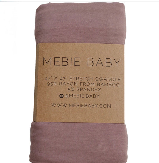 Dusty Rose Bamboo Stretch Swaddle