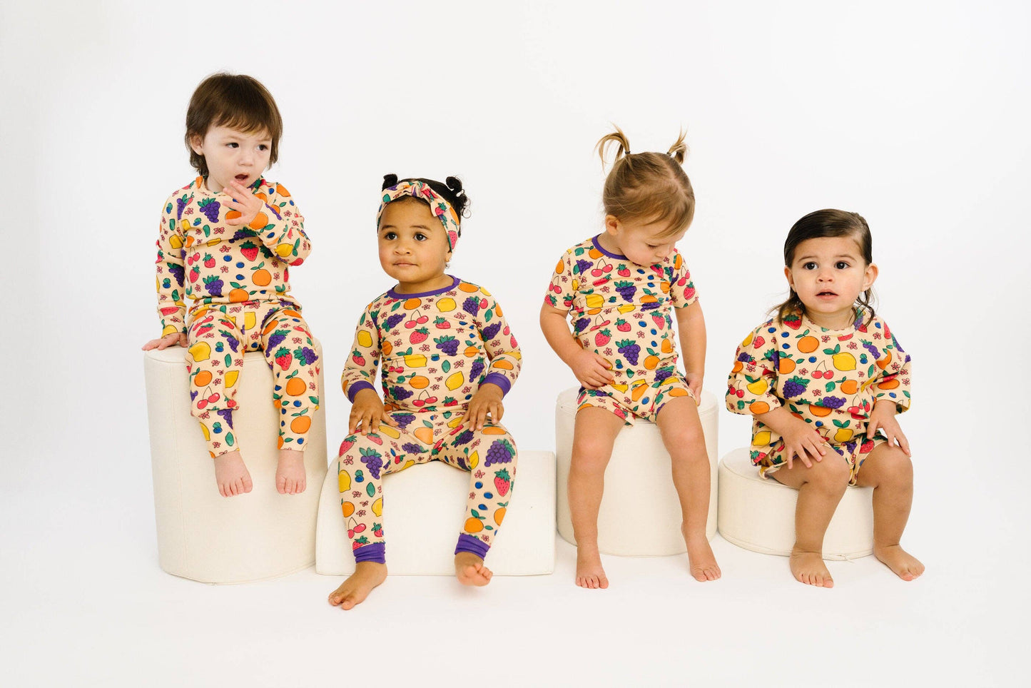 Fruit Basket Bamboo Shorts Set