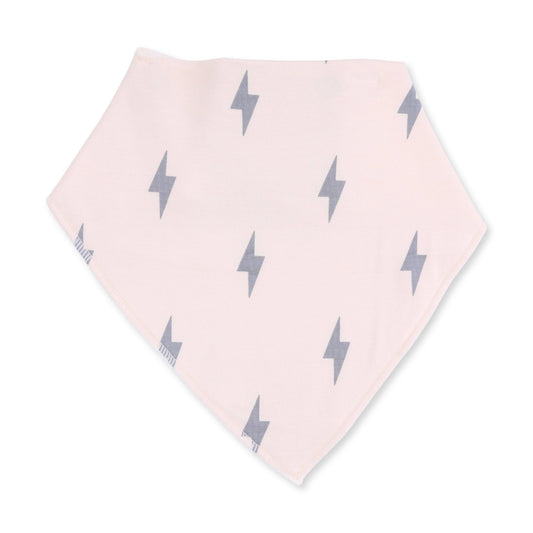Lightning Bolt Viscose - Bandana Bib