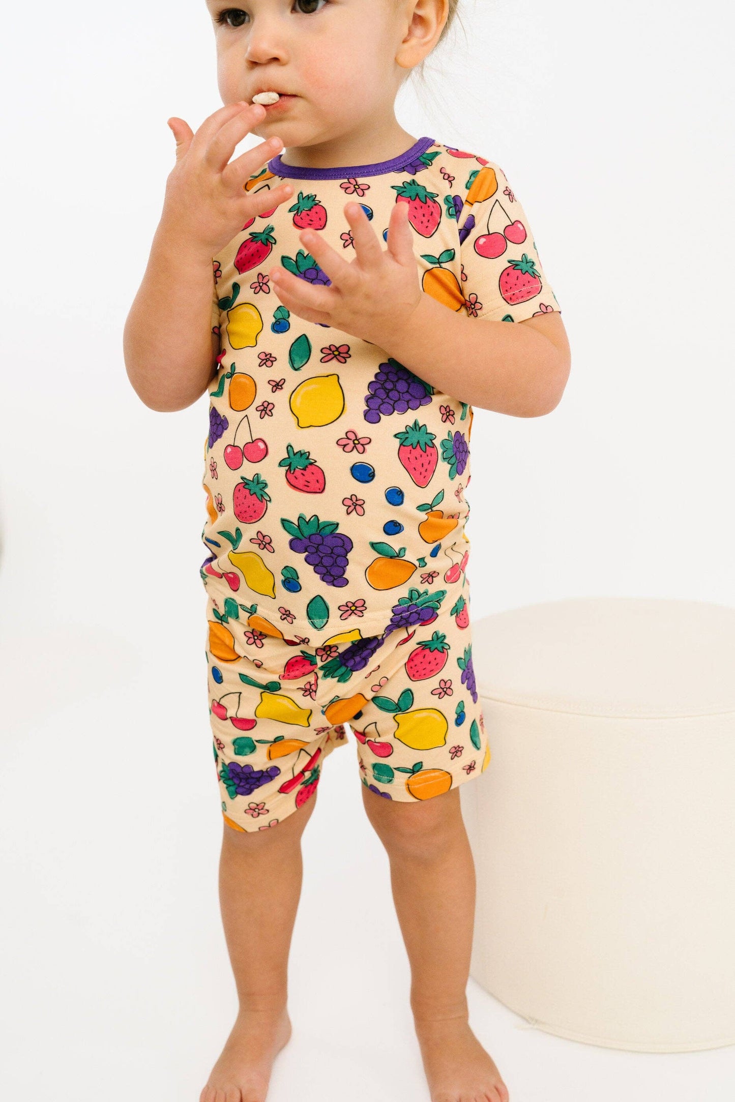 Fruit Basket Bamboo Shorts Set