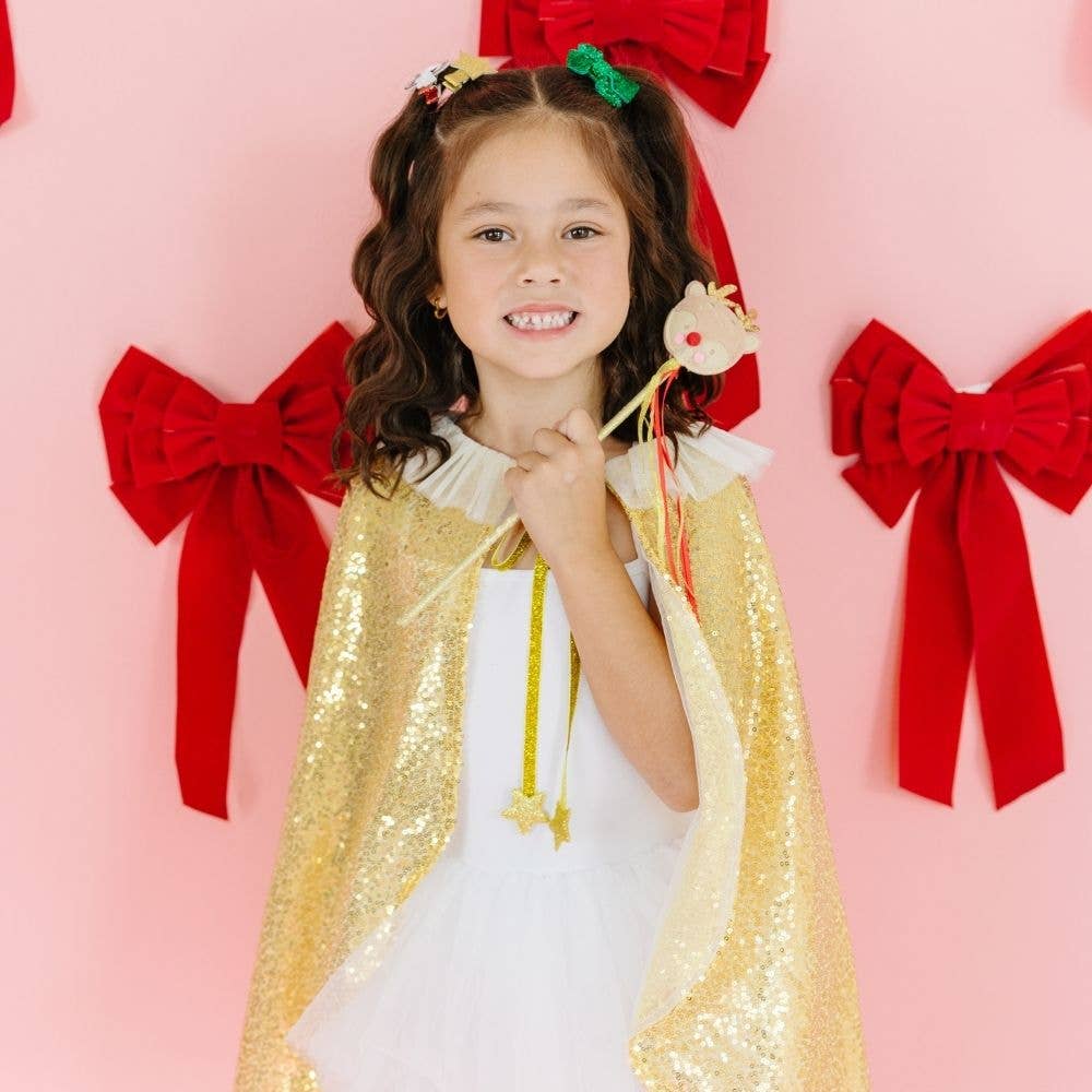 Reindeer Christmas Wand - Kids Holiday Toy Wand