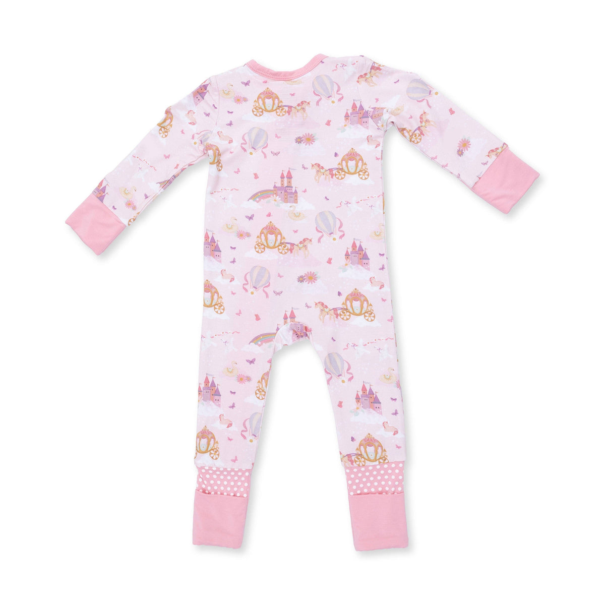 Princess Unicorns and Castle - Convertible Romper