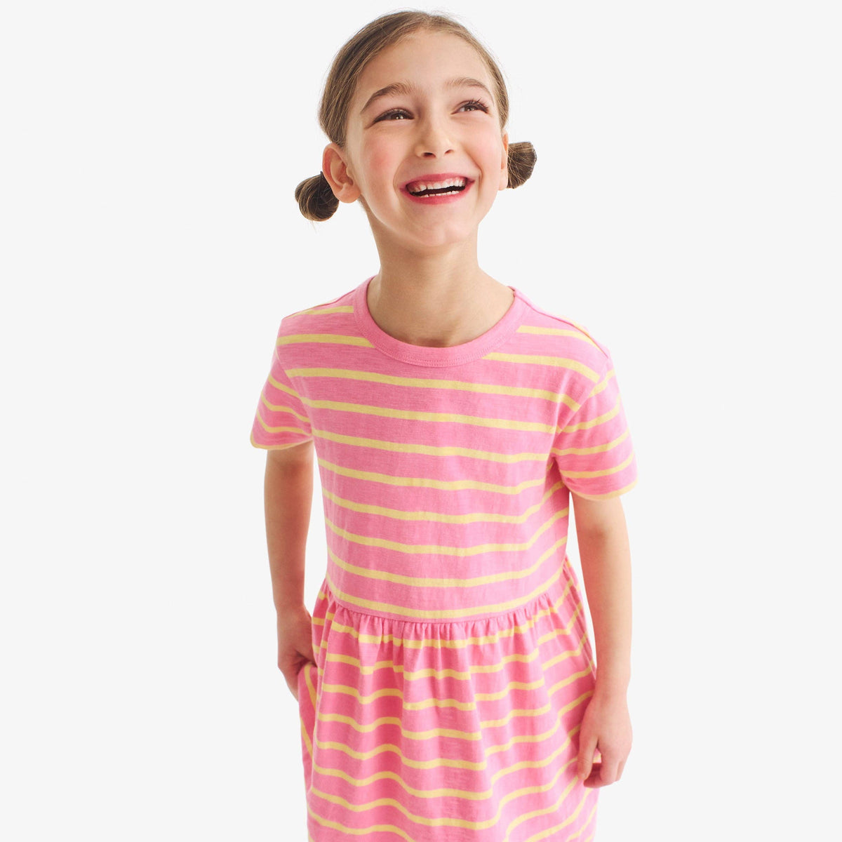 Kids stripe easy dress