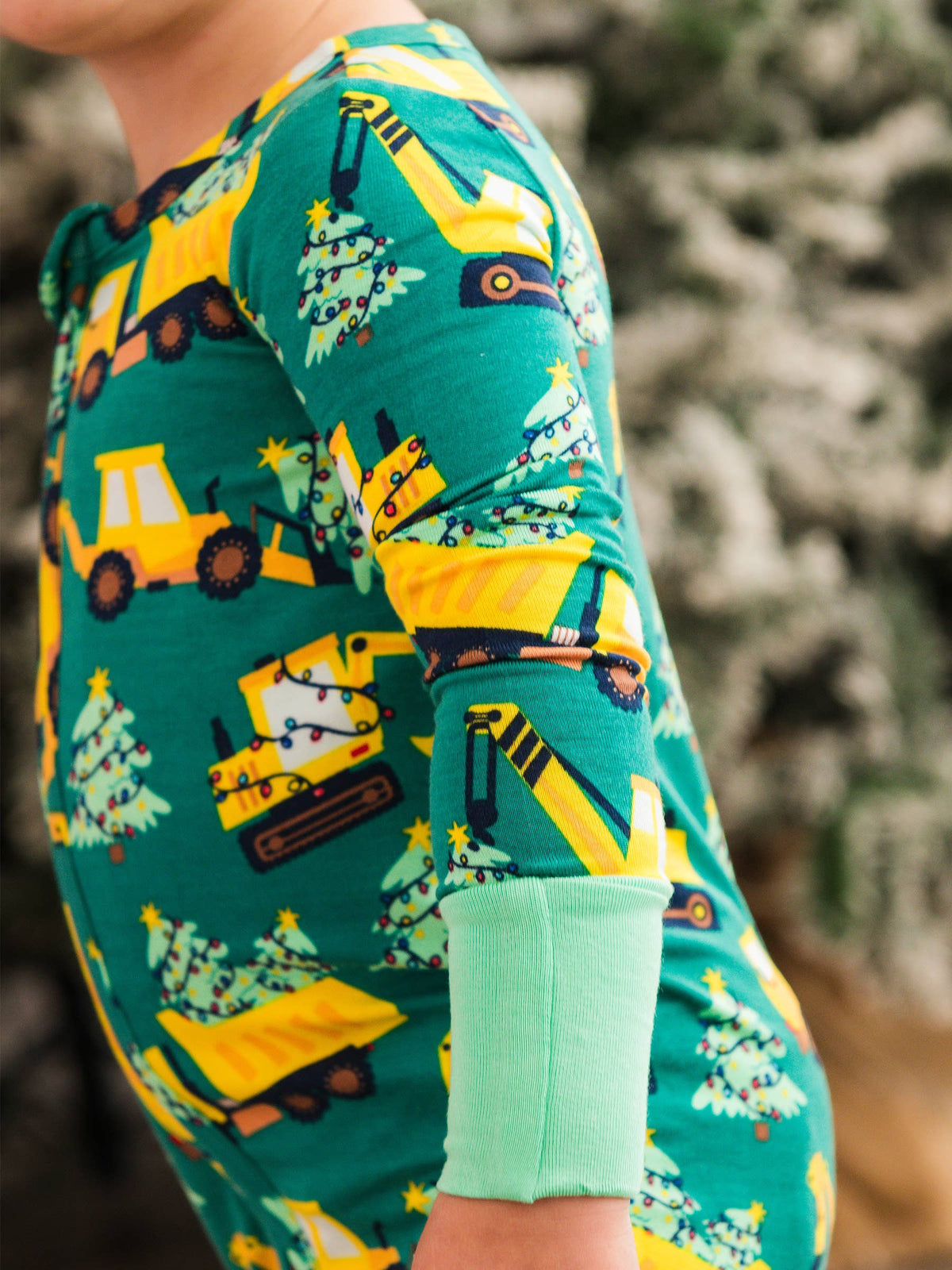 SoftSnooze™ Baby Bamboo Viscose Holiday Haul Convertible One Piece Footie Pajama