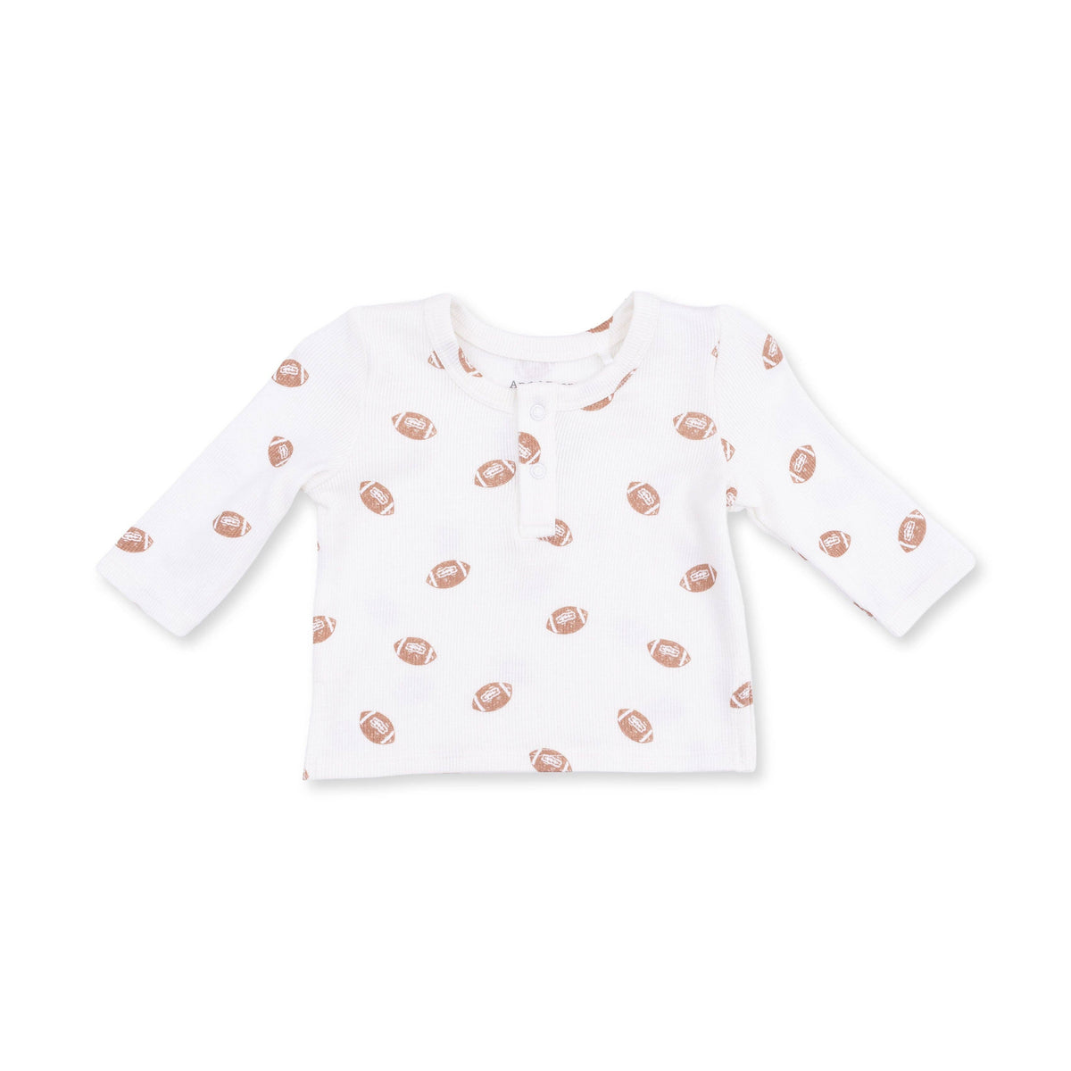 Mini Footballs - Long Sleeve Henley Play Set