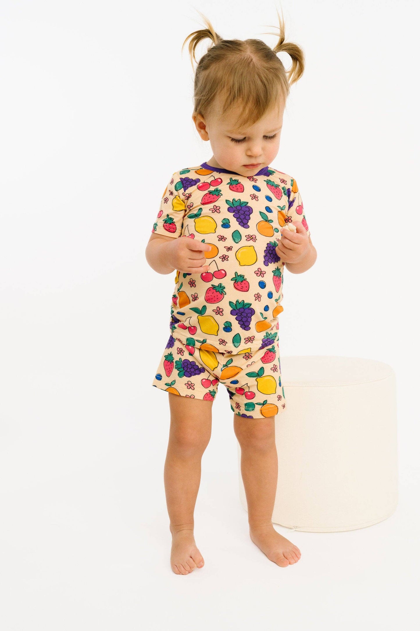 Fruit Basket Bamboo Shorts Set
