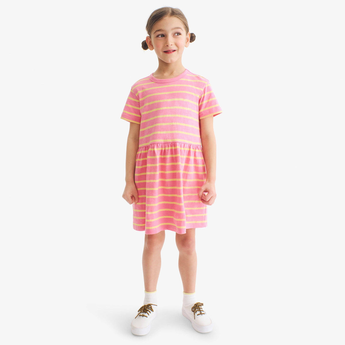 Kids stripe easy dress