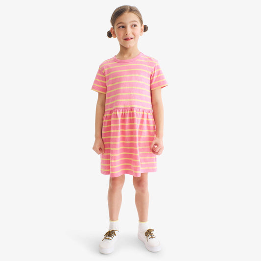 Kids stripe easy dress