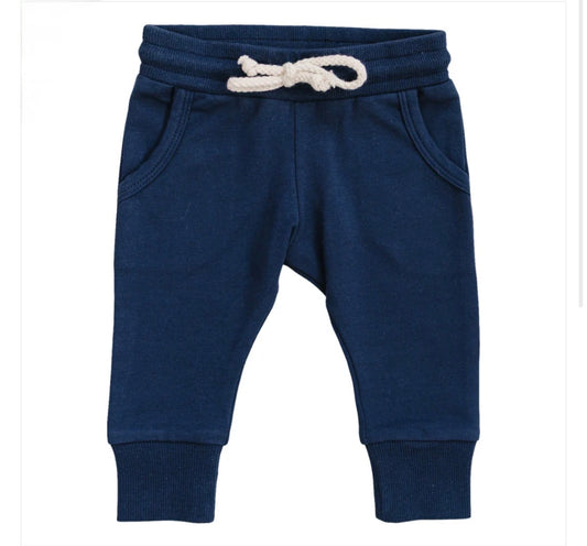 Navy Pocket Joggers