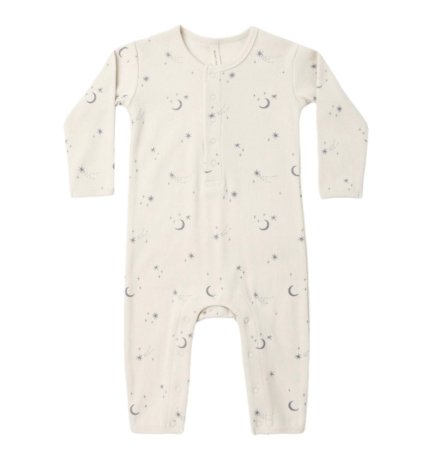 Ribbed Baby Jumpsuit Celestial