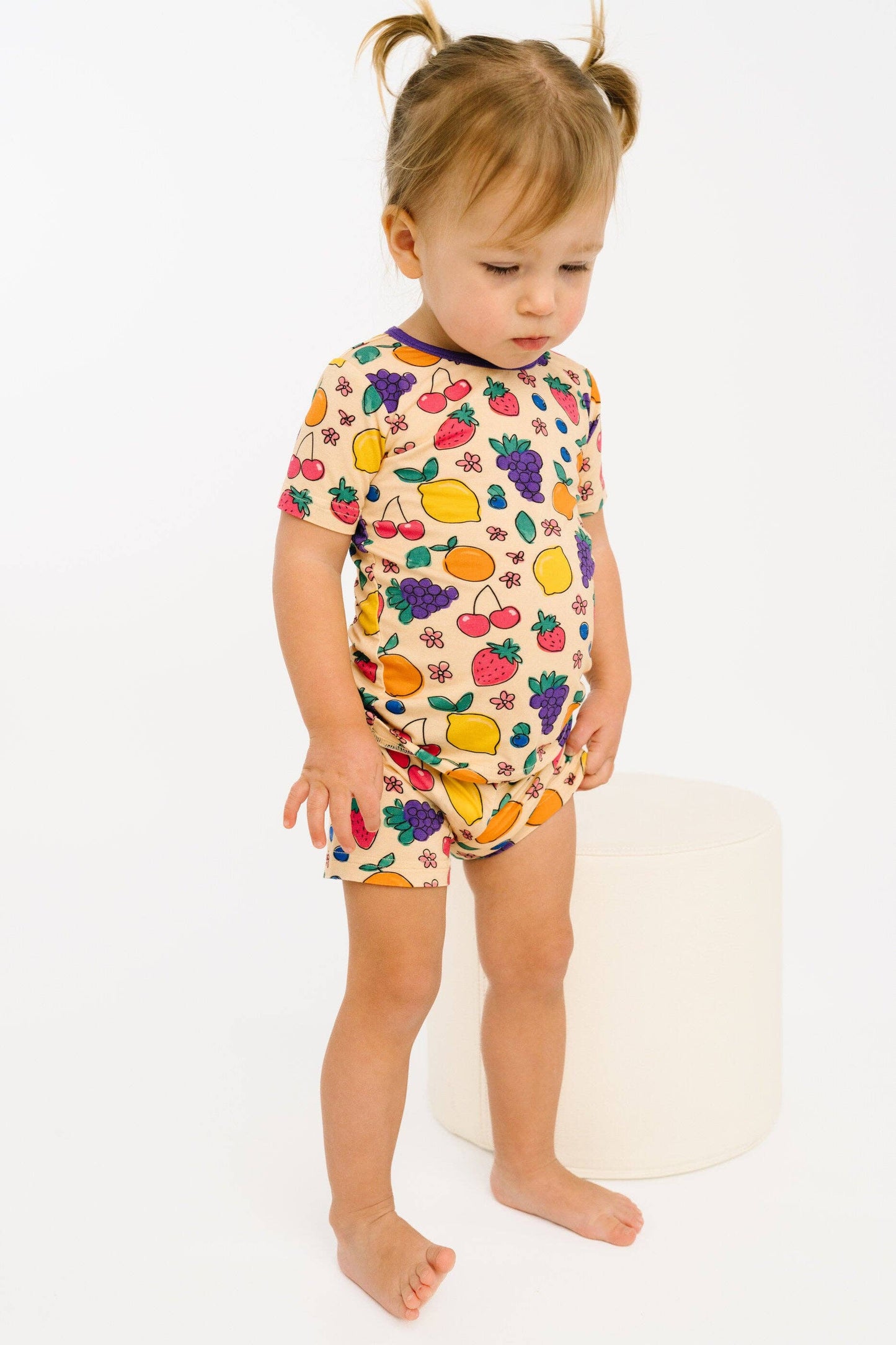 Fruit Basket Bamboo Shorts Set