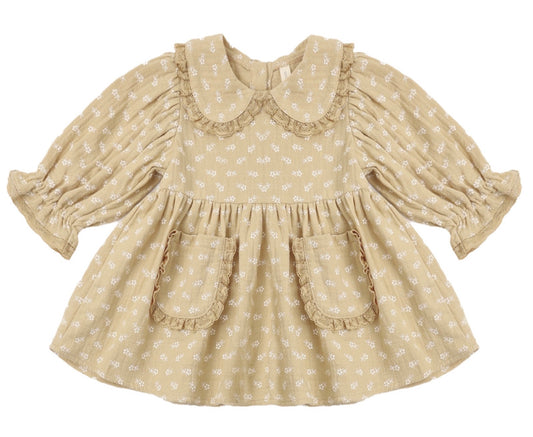 Marisol Dress Butterscotch Floral