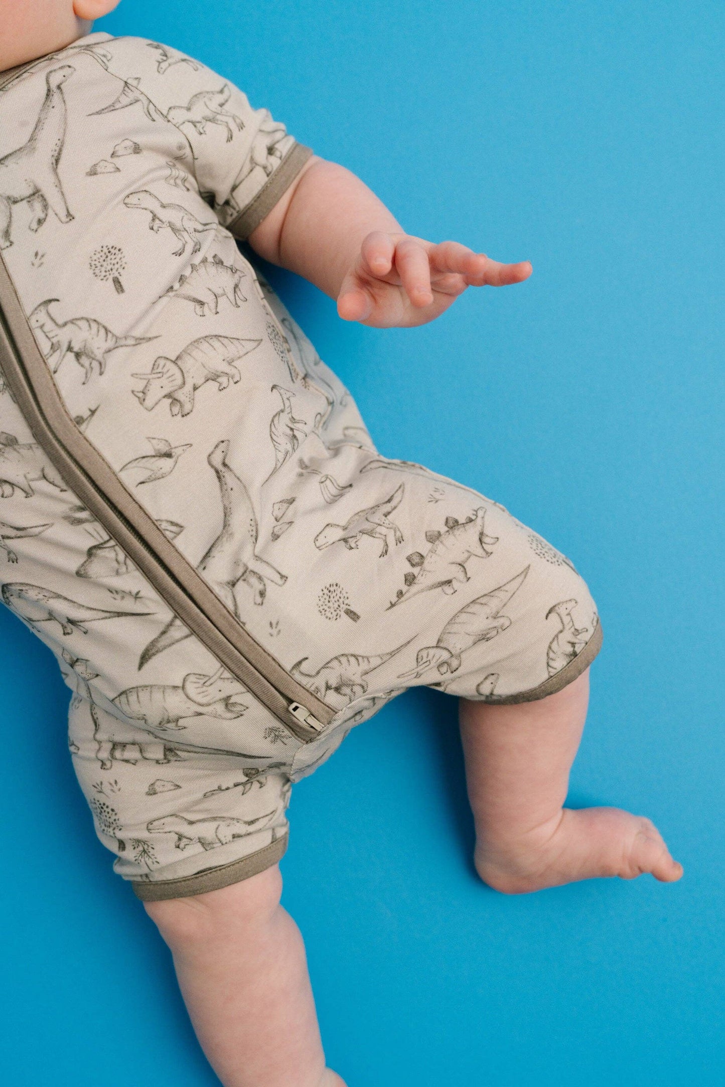 Dino Doodles Bamboo Short Romper