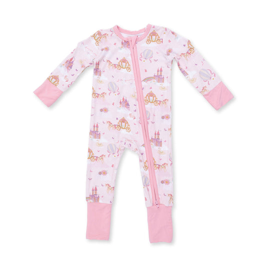 Princess Unicorns and Castle - Convertible Romper