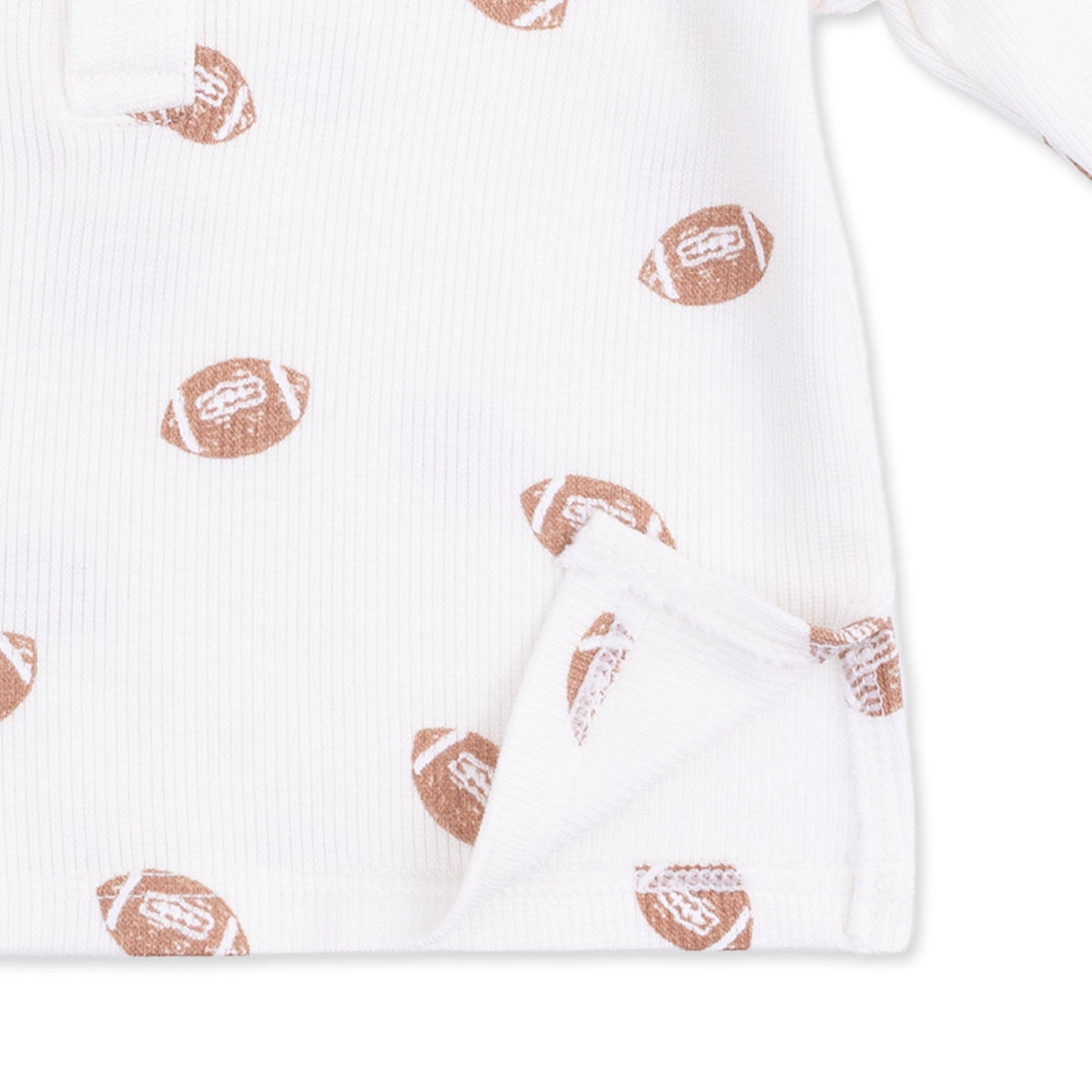 Mini Footballs - Long Sleeve Henley Play Set