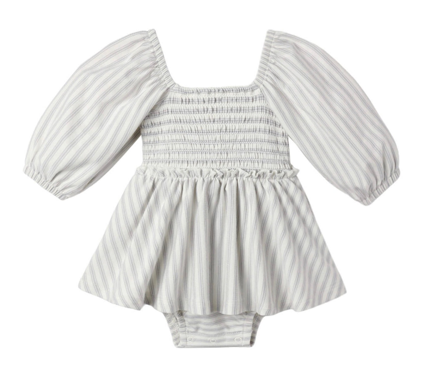 Lainey Romper Cloud Stripe
