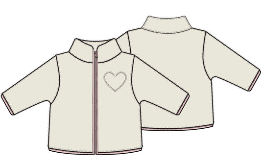 Sherpa Zip Jacket with Lining
