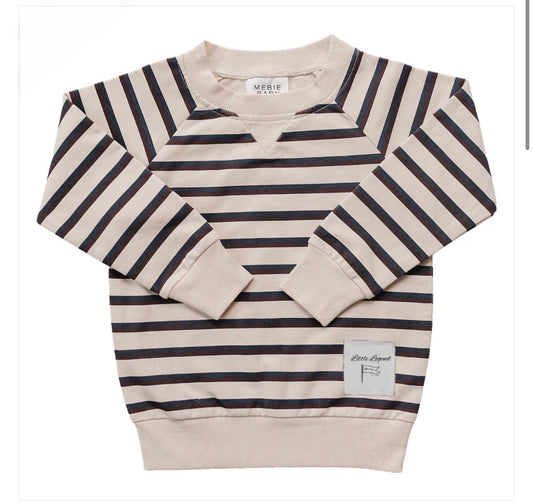 Little Legend Striped Crewneck