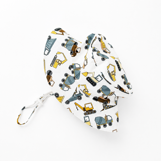 Construction Trucks Bucket Hat UPF 50+ Baby & Toddler