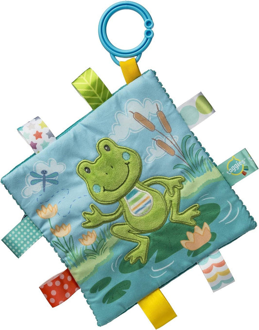 Taggies Peepers Frog Crinkle Me 
