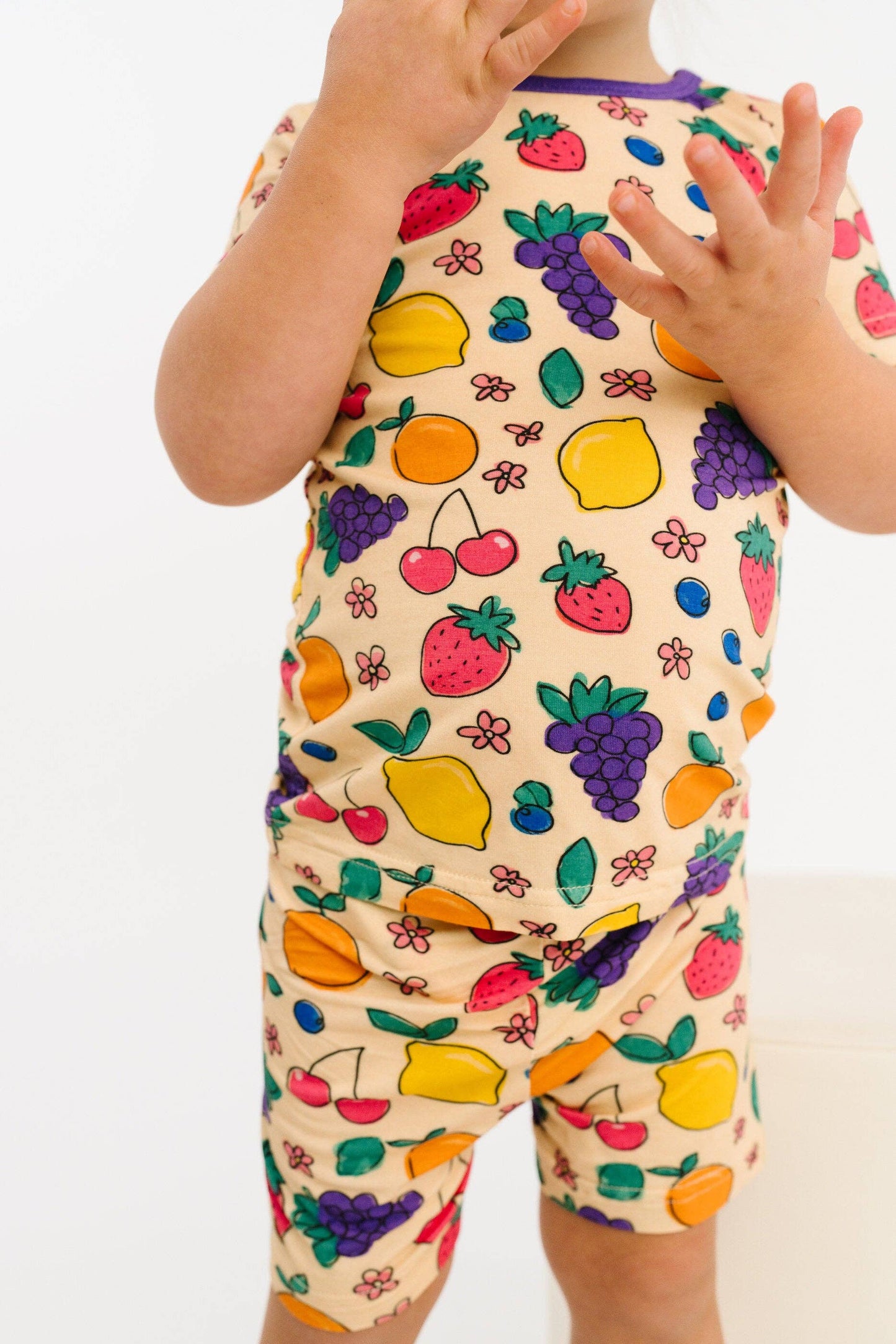 Fruit Basket Bamboo Shorts Set