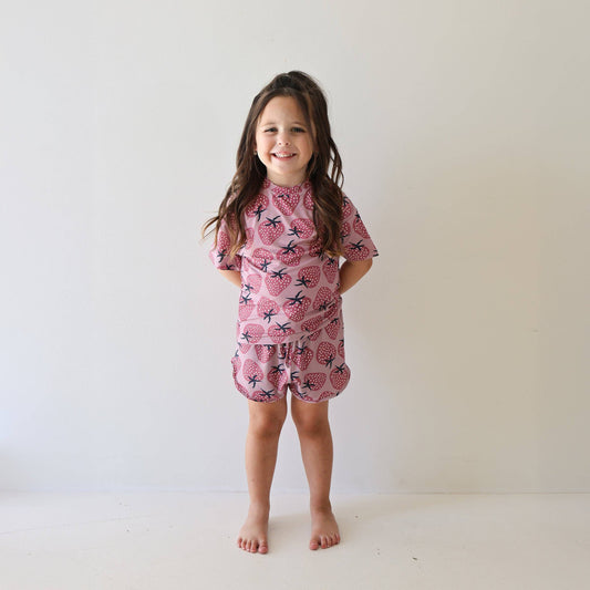 Girl's Bamboo Short Set | Matilda