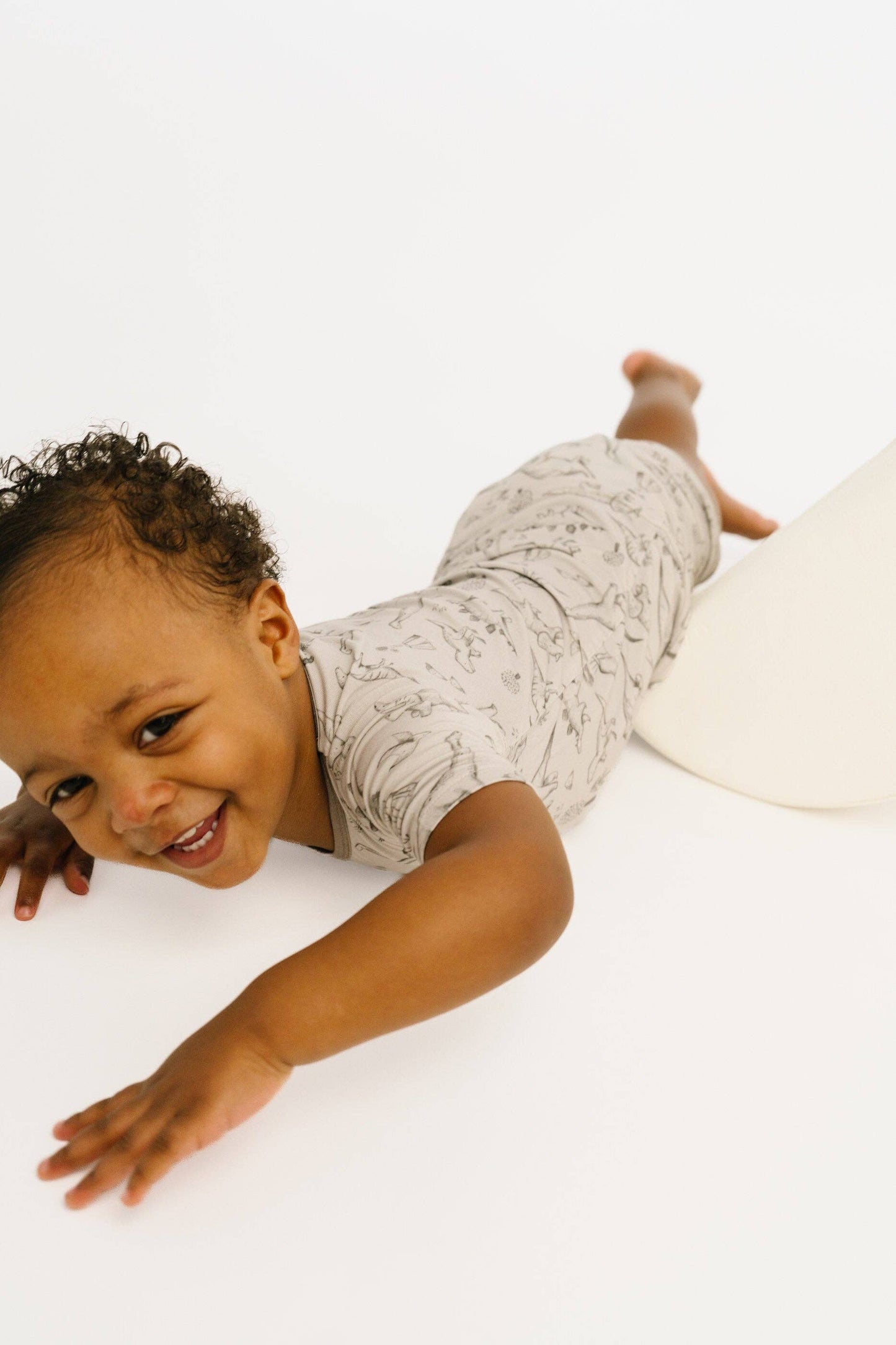 Dino Doodles Bamboo Shorts Set