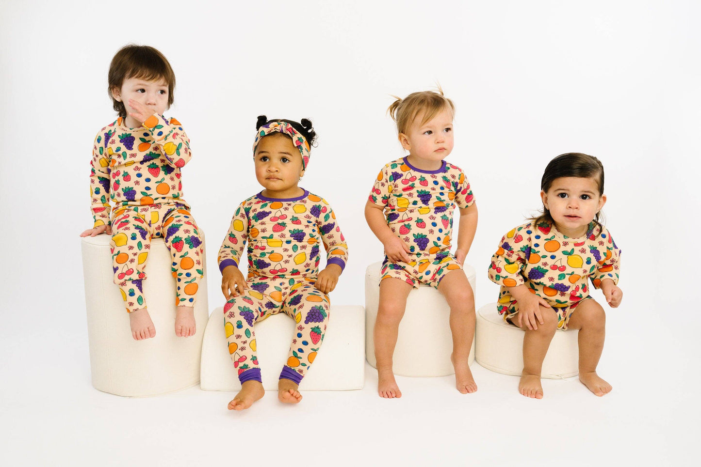 Fruit Basket Bamboo Shorts Set