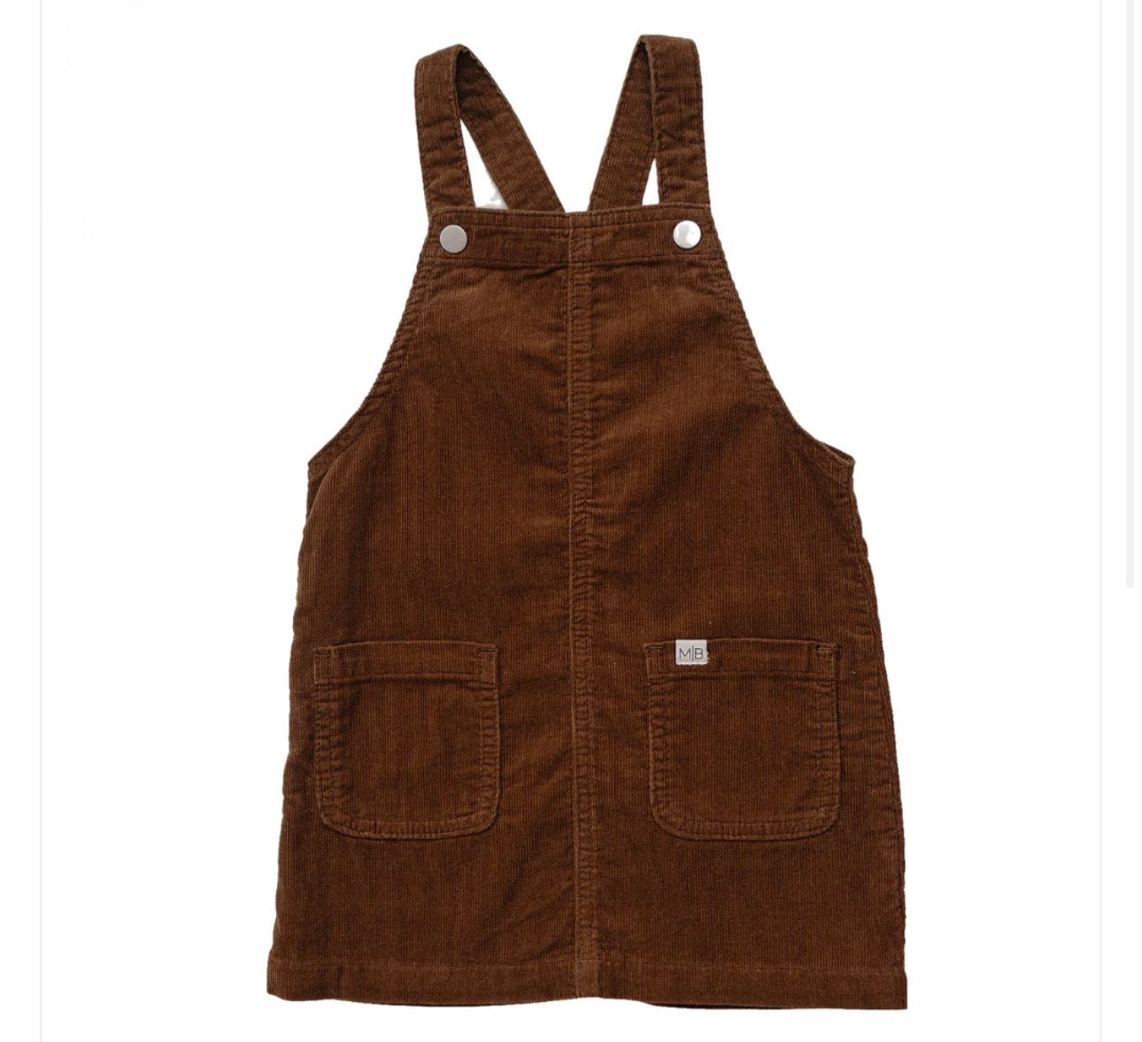 Brown Corduroy Dress