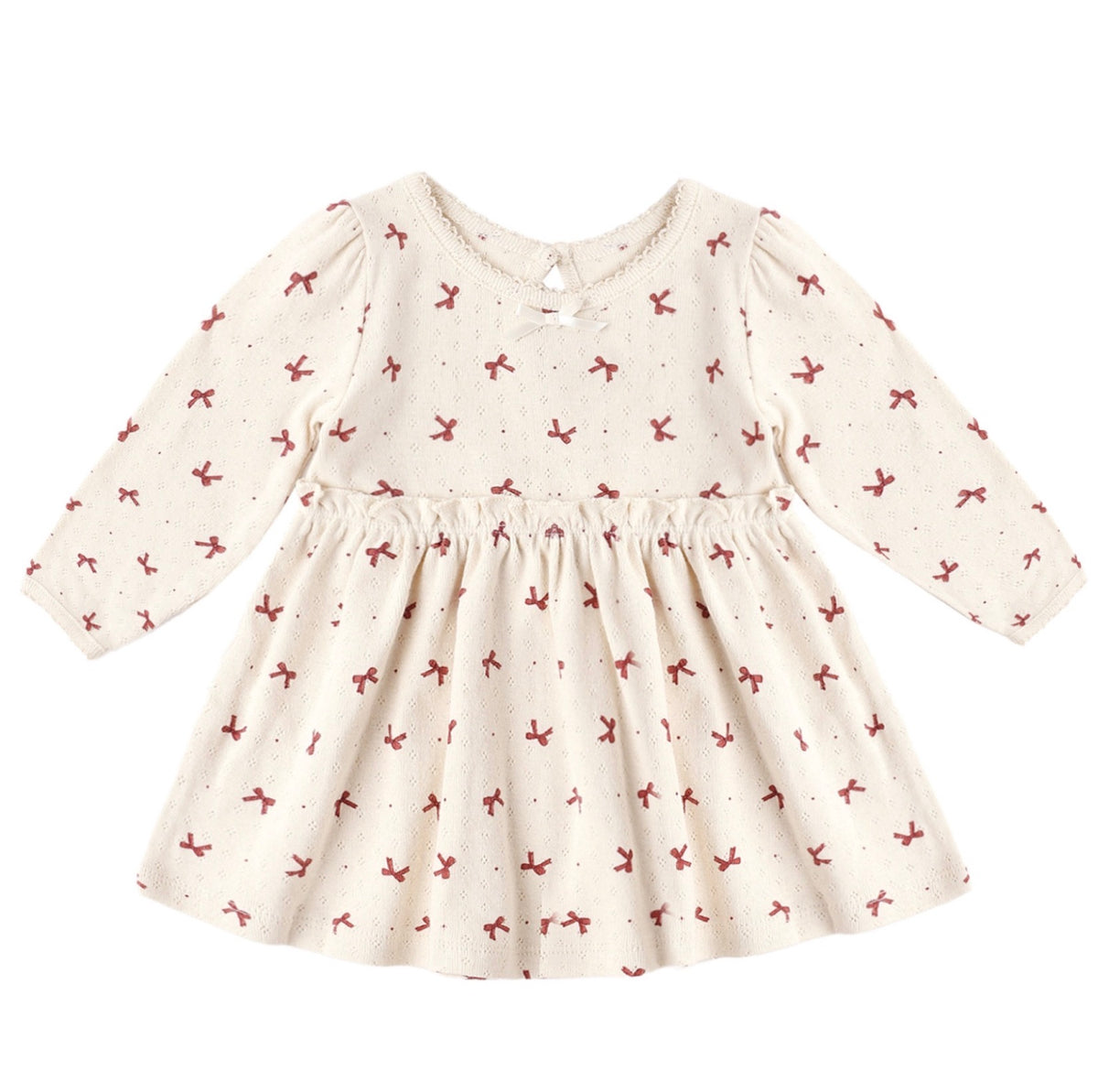 Alda Dress Red Bows