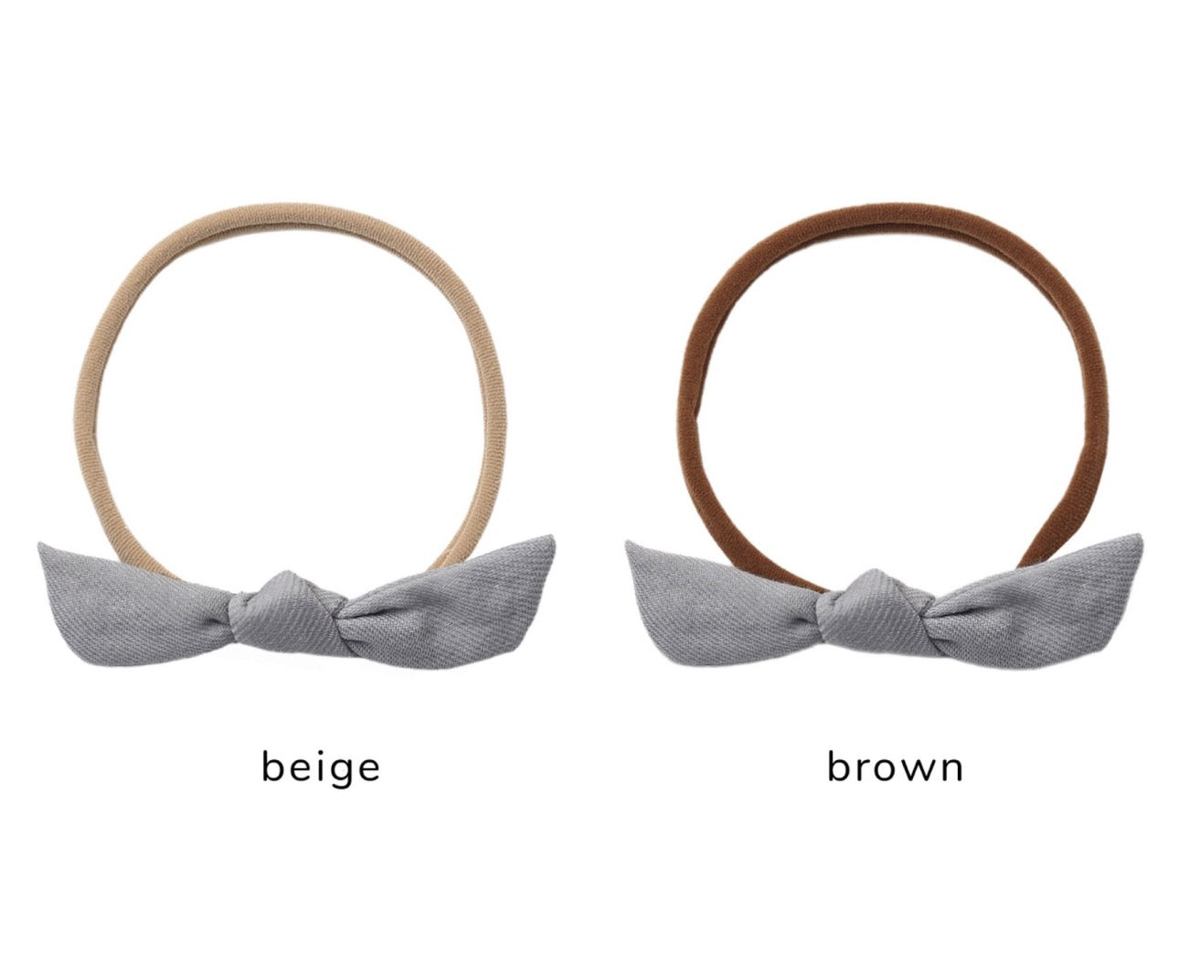 Little Knot Headband Slate