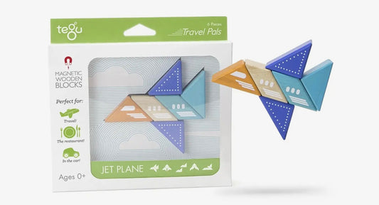 Travel Pals Magnetic Wood Block Game
