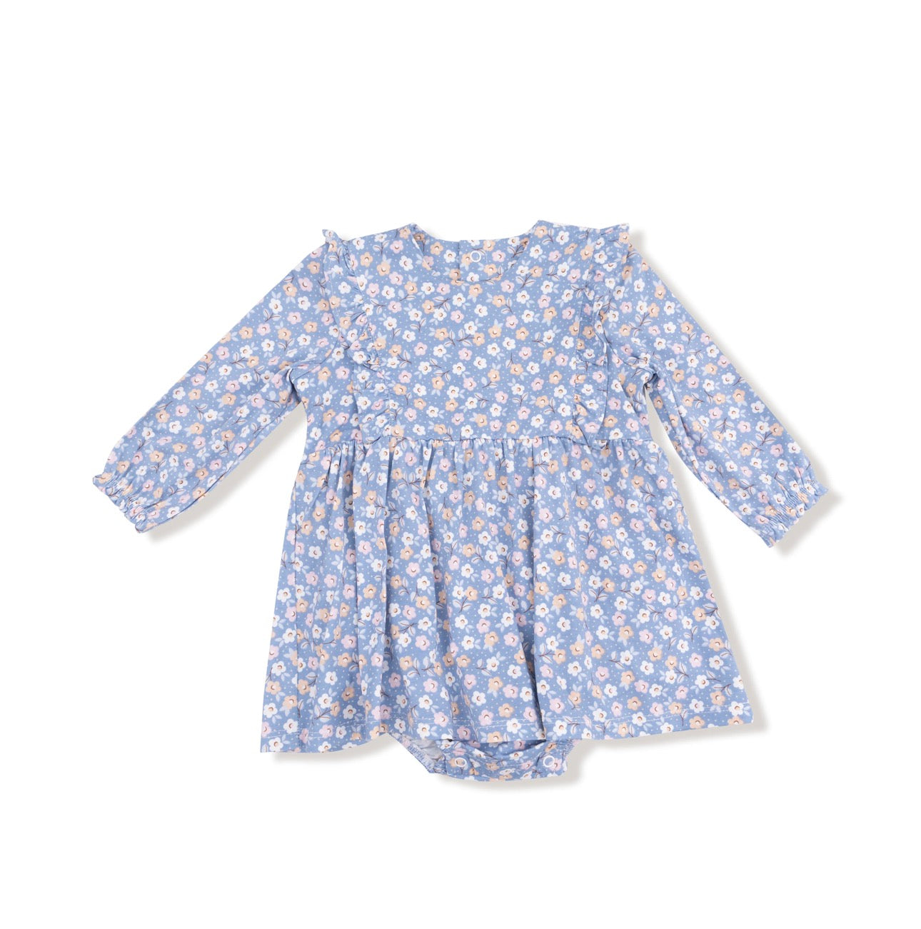 Ruffle Bodysuit Dress